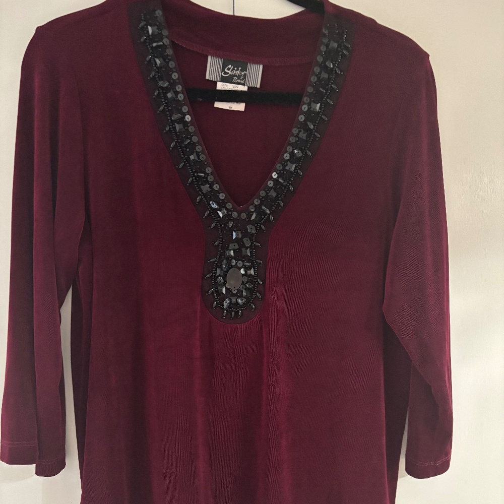 BEAUTIFUL BEADED TUNIC